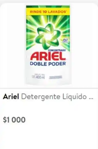 Lider Ariel Detergente Liquido oferta