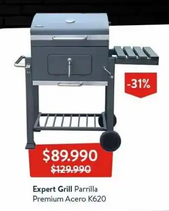 Lider Expert Grill Parrilla Premium Acero K620 oferta