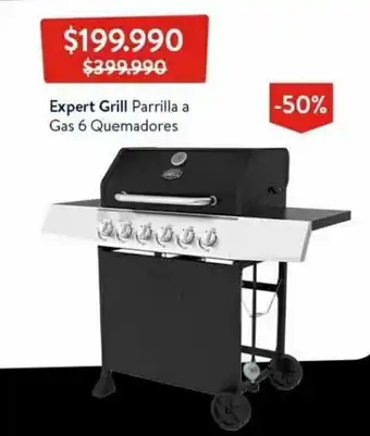Expert Grill Parrilla a Gas 6 Quemadores