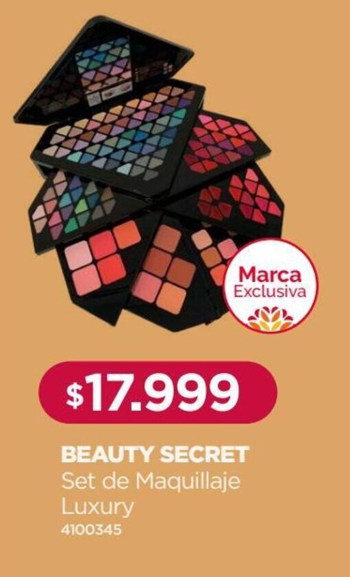 Beauty Secret Set de Maquillaje Luxury oferta en Preunic Beauty Secret Set de Maquillaje Luxury oferta en Preunic