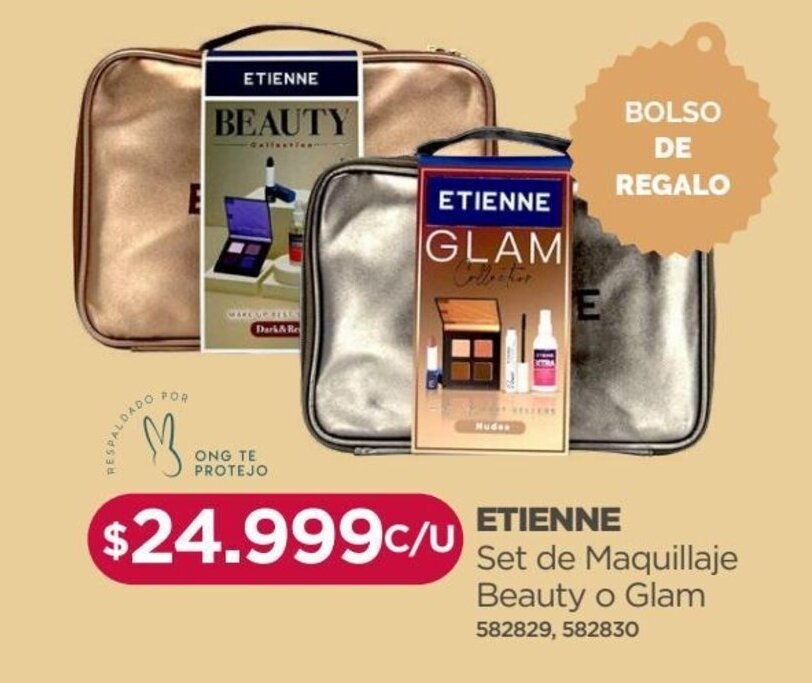 Etienne Set de Maquillaje Beauty o Glam oferta en Preunic Etienne Set de Maquillaje Beauty o Glam oferta en Preunic