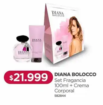 Preunic Diana Bolocco Set Fragancia 100ml + Crema Corporal oferta