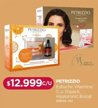 Preunic Petrizzio Estuche Vitamina C o Tripack Hyaluronic Boost oferta
