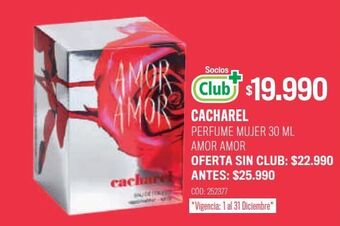 Cruz Verde Eau de toilette amor con vaporizador spray 30 ml oferta