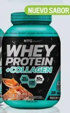 Cruz Verde Ntg sport whey proteína + colágeno 896 gr oferta