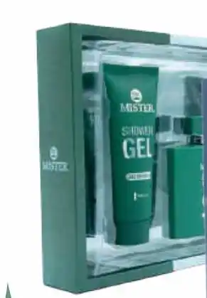 Cruz Verde Mister classic eau de toilette spray 100 ml + after shave 150 ml + body wash 150 ml oferta