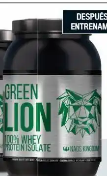 Cruz Verde Green lion whey protein isolate chocolate 1320 gr oferta