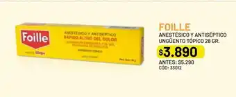 Cruz Verde Proquifar foille benzocaina 4 unguento 28 gr oferta
