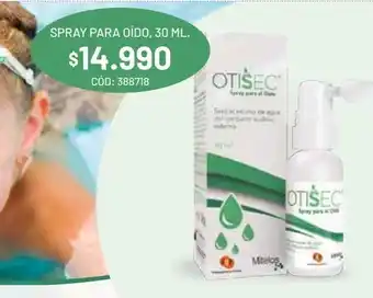 Cruz Verde Otisec otisec spray para el oido 30ml oferta
