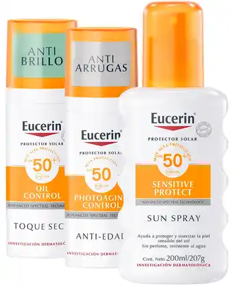 Cruz Verde Eucerin sun oferta