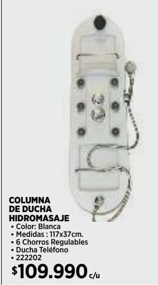 Construmart Columna de ducha oferta
