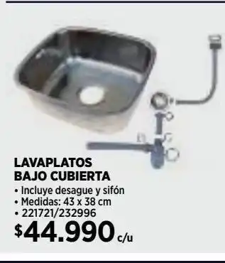 Construmart Lavaplatos oferta