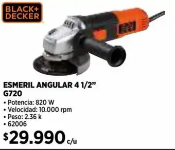 Construmart Esmeril Angular 4 1/2" G720 oferta