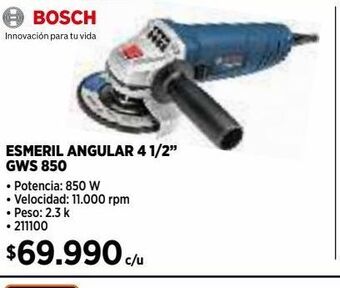 Construmart Esmeril angular 4 1/2" oferta