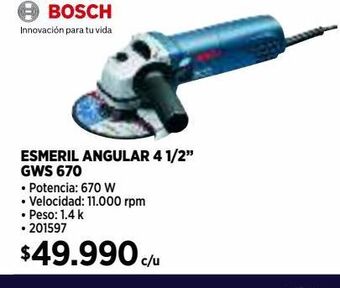 Construmart Esmeril angular 4 1/2" oferta