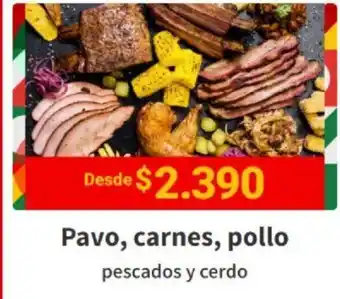 Santa Isabel Pavo, Carnes, pollo pescados y cerdo oferta