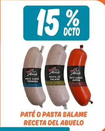 Mayorista 10 Pate o Pasta Salame Receta del Abuelo oferta