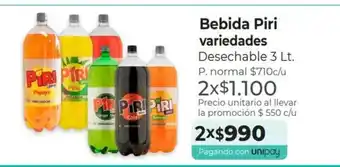 Mayorista 10 Piri Bebida variedades oferta
