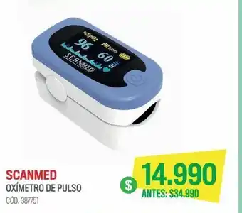 Cruz Verde Scanmed fs-20k oximetro de pulso 1 unidad oferta