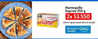 Lider Mantequilla Soprole 250 G oferta