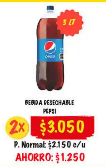 Super Bodega a Cuenta Bebida Desechable Pepsi oferta