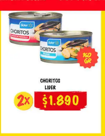 Super Bodega a Cuenta Choritos Lider oferta