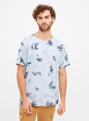 Paris Polera print frontal manga corta oferta