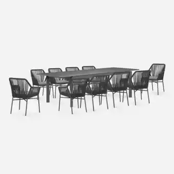 Rosen Set mesa tallows con 10 sillas matira oferta