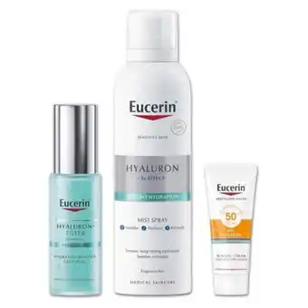 Linio Estuche hydrating booster 30ml + mist spray 150ml + mini sun oil control 5ml eucerin oferta
