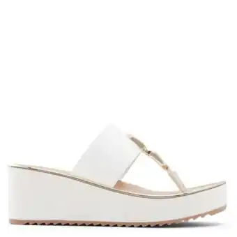 Falabella Aldo sandalia mujer blanco oferta