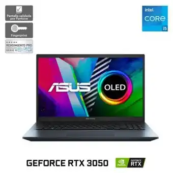 Linio Vivobook pro 15 oled k3500pc-l1402w intel core i5 nvidia geforce rtx 3050 16gb ram 512gb ssd 15,6" fhd oferta