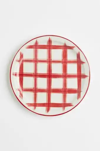 Plato mediano de porcelana
