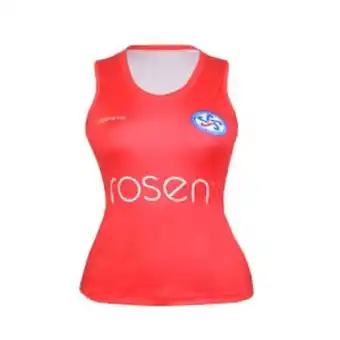 Polera de juego hockey mujer grays chile mundial 2022 roja