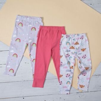 Falabella Yamp pantalón pack de 3 unidades bebé niña algodón oferta