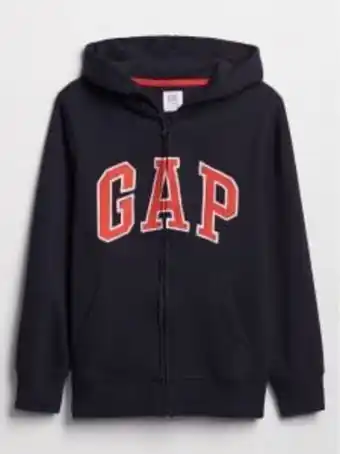 Outlet Surprice Poleron liso con cierre logo gap niño oferta