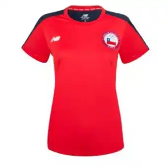 Sparta Polera running mujer new balance team chile roja oferta