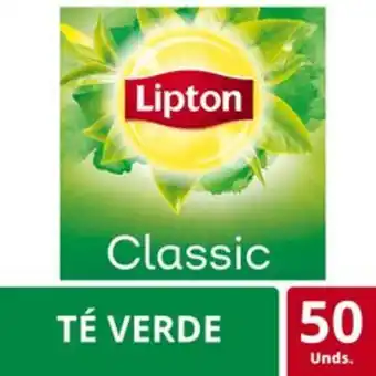 Unimarc Té verde lipton classic 50 bolsitas oferta