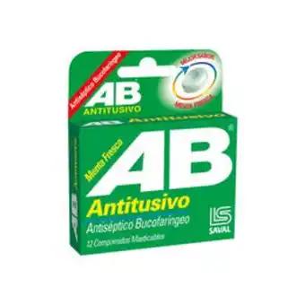 Salcobrand Ab antitusivo 12 comprimidos masticables oferta