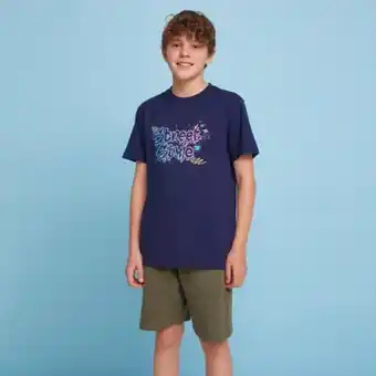 Falabella Federation conjunto 2 piezas polera mc + short niño algodón oferta