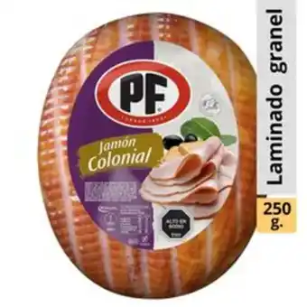 Unimarc Jamón colonial pf granel 250 g oferta