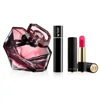 Falabella La nuit tresor edp 50ml + labial labsolu rouge matte 378 + máscara de pestañas hypnose 2ml lancome oferta
