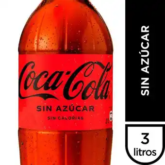Santa Isabel Bebida coca-cola sin azúcar 3 l oferta