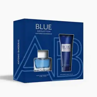 Falabella Antonio banderas blue seduction edt 50ml + after shave 75ml - perfume hombre oferta