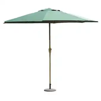 Linio Toldo central verano quitasol sombrilla playa terraza jardín - verde oferta