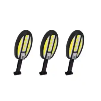 Linio Kit 3 focos led solar de exterior 95cob oferta