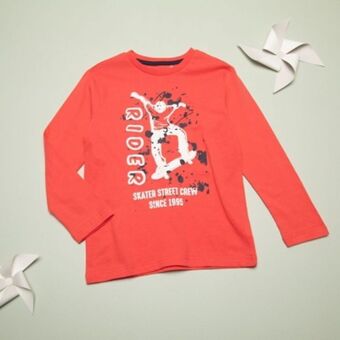 Falabella Yamp polera manga larga niño algodón oferta