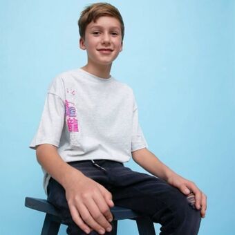 Falabella Federation polera niño manga corta algodón oferta