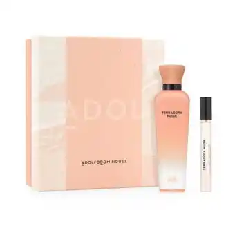 Linio Perfume mujer agua fresca terracota musk edp 120ml + edp 10ml adolfo dominguez oferta