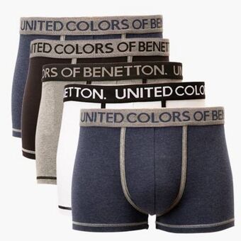 Linio Benetton pack de 5 bóxer algodón hombre oferta