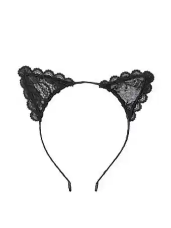 Lace cat ear headband